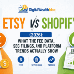 Etsy vs Shopify (2026): What the Fee Data, SEC Filings, and Platform Trends Actually Show
