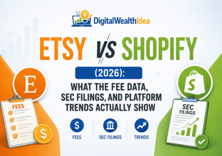 Etsy vs Shopify (2026): What the Fee Data, SEC Filings, and Platform Trends Actually Show