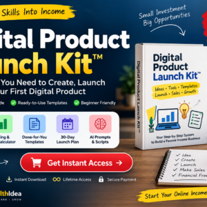 Digital Product Launch Kit Build, Launch & Sell Your First Digital Product