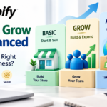 Shopify Basic vs Grow vs Advanced